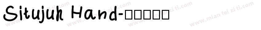 Situjuh Hand字体转换